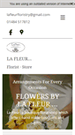 Mobile Screenshot of lafleurfloralbridal.com